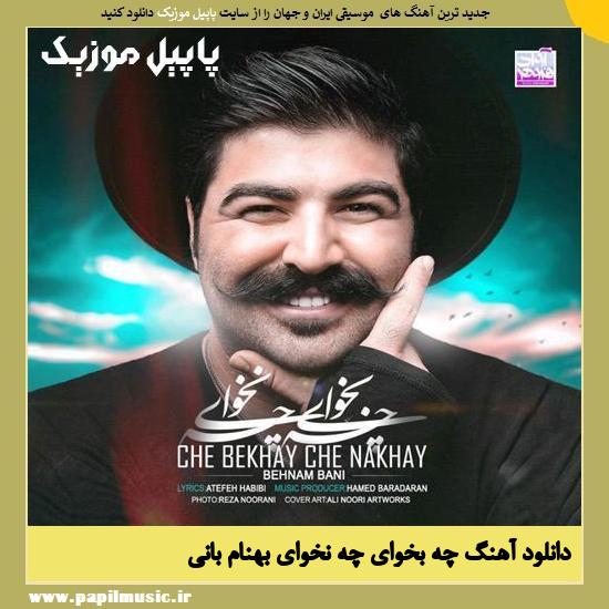 Behnam Bani Che Bekhay Che Nakhay دانلود آهنگ چه بخوای چه نخوای از بهنام بانی
